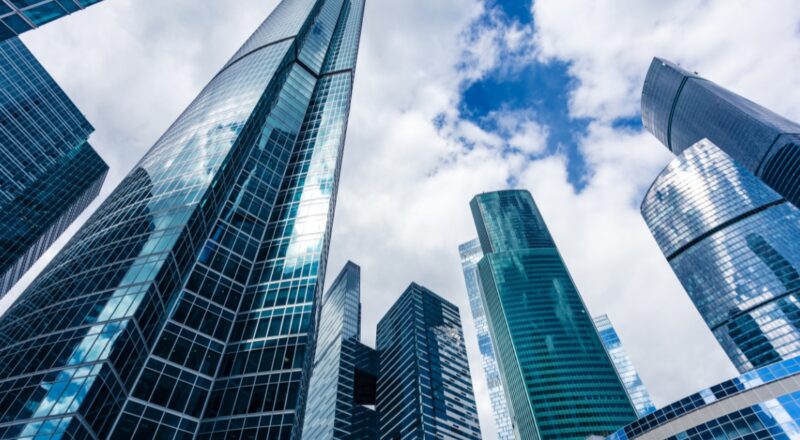 Tall skyscrapers