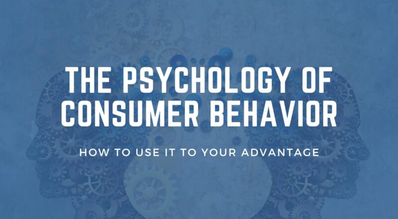 Psychology of consumer behavior graphic