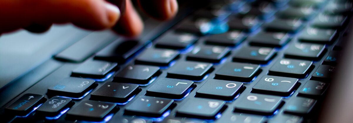 Close up of keyboard